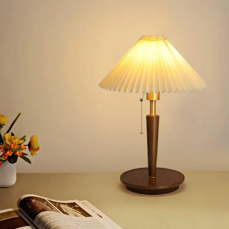 Metavaya Table lamp Pleated Table Lamp Buy Pleated Table Lamp Online in USA