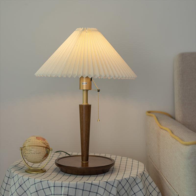 Metavaya Table lamp Pleated Table Lamp Buy Pleated Table Lamp Online in USA