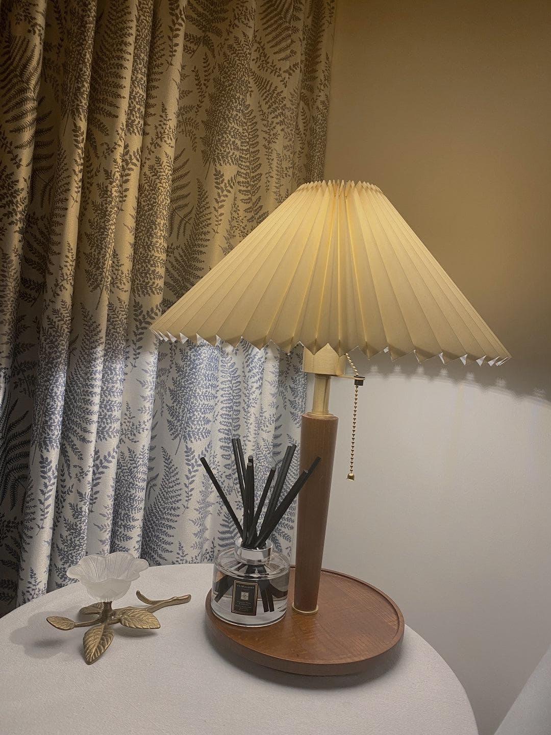 Metavaya Table lamp Pleated Table Lamp Buy Pleated Table Lamp Online in USA