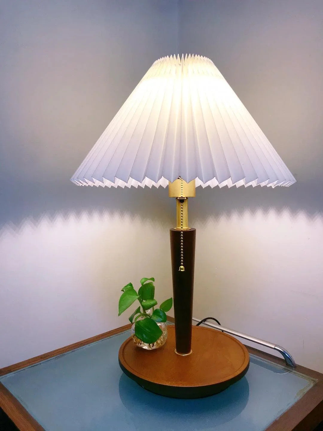 Metavaya Table lamp Pleated Table Lamp Buy Pleated Table Lamp Online in USA