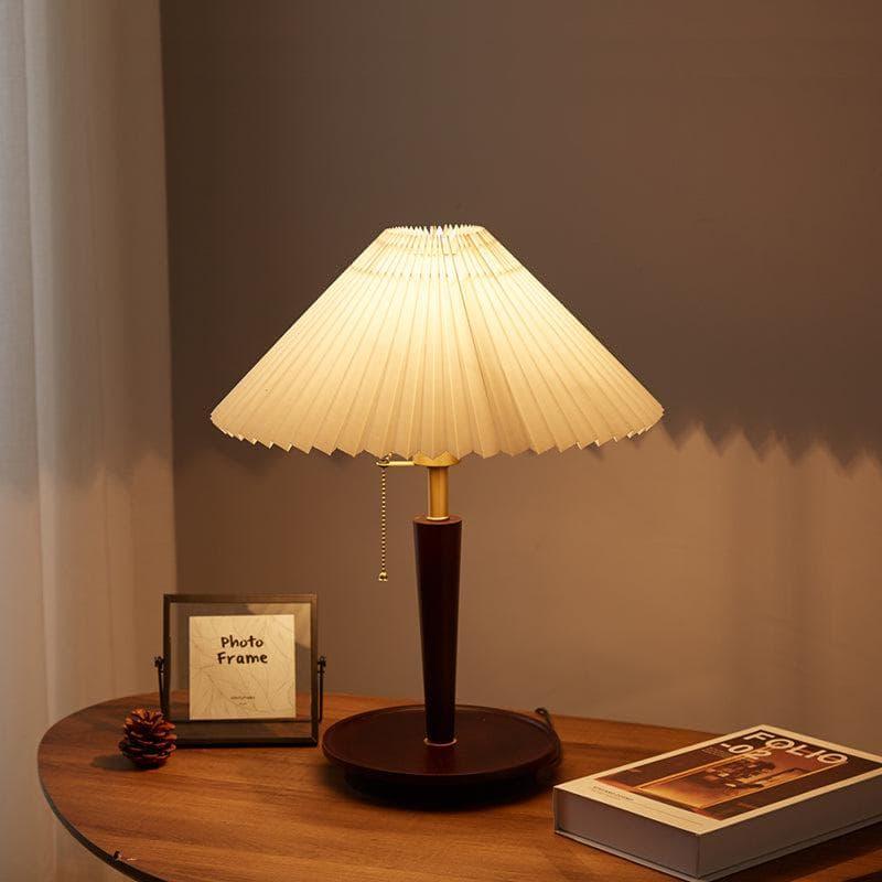 Metavaya Table lamp Pleated Table Lamp Buy Pleated Table Lamp Online in USA