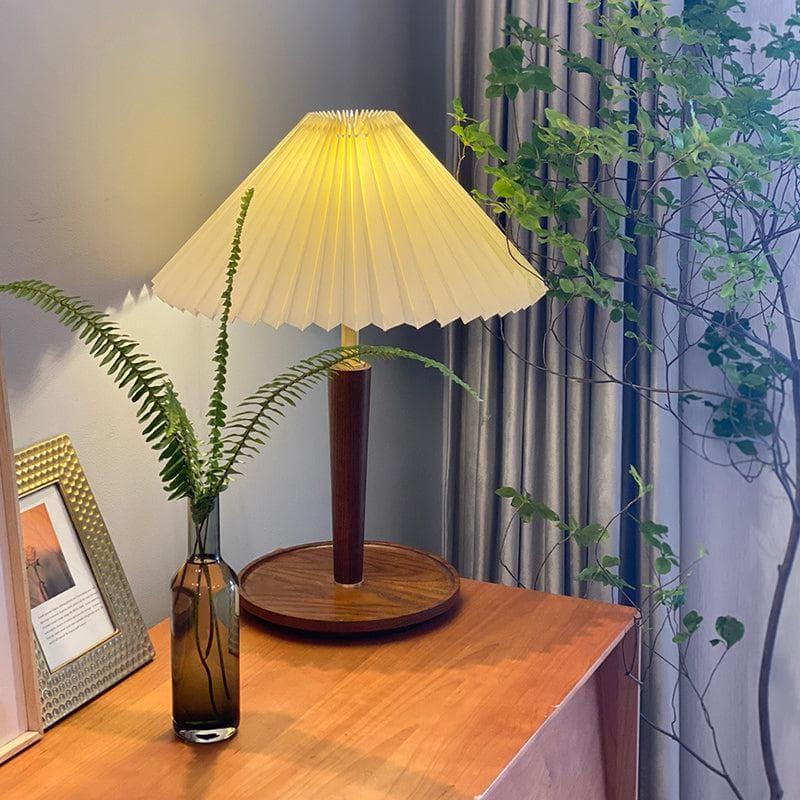 Metavaya Table lamp Pleated Table Lamp Buy Pleated Table Lamp Online in USA