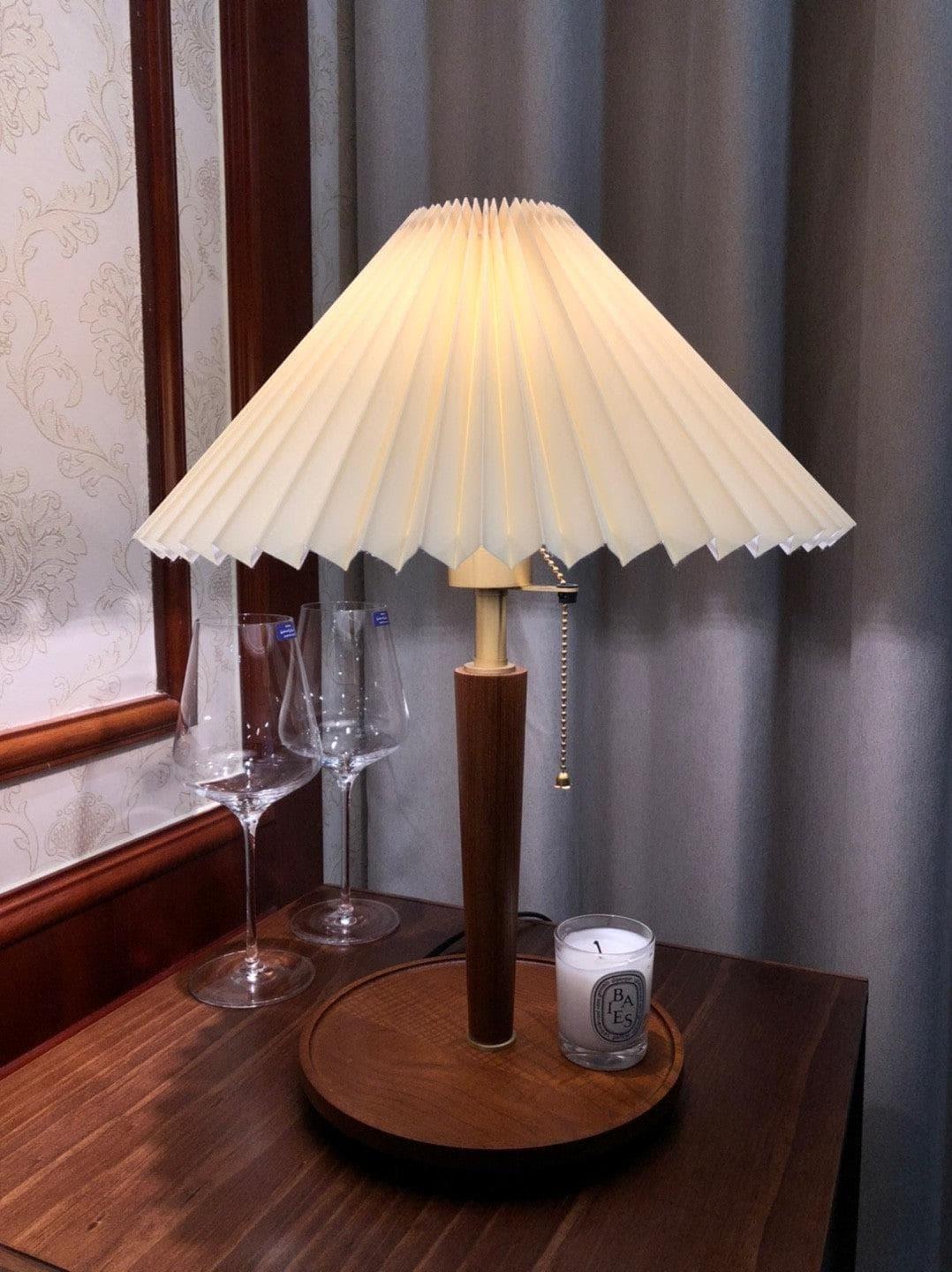 Metavaya Table lamp Pleated Table Lamp Buy Pleated Table Lamp Online in USA