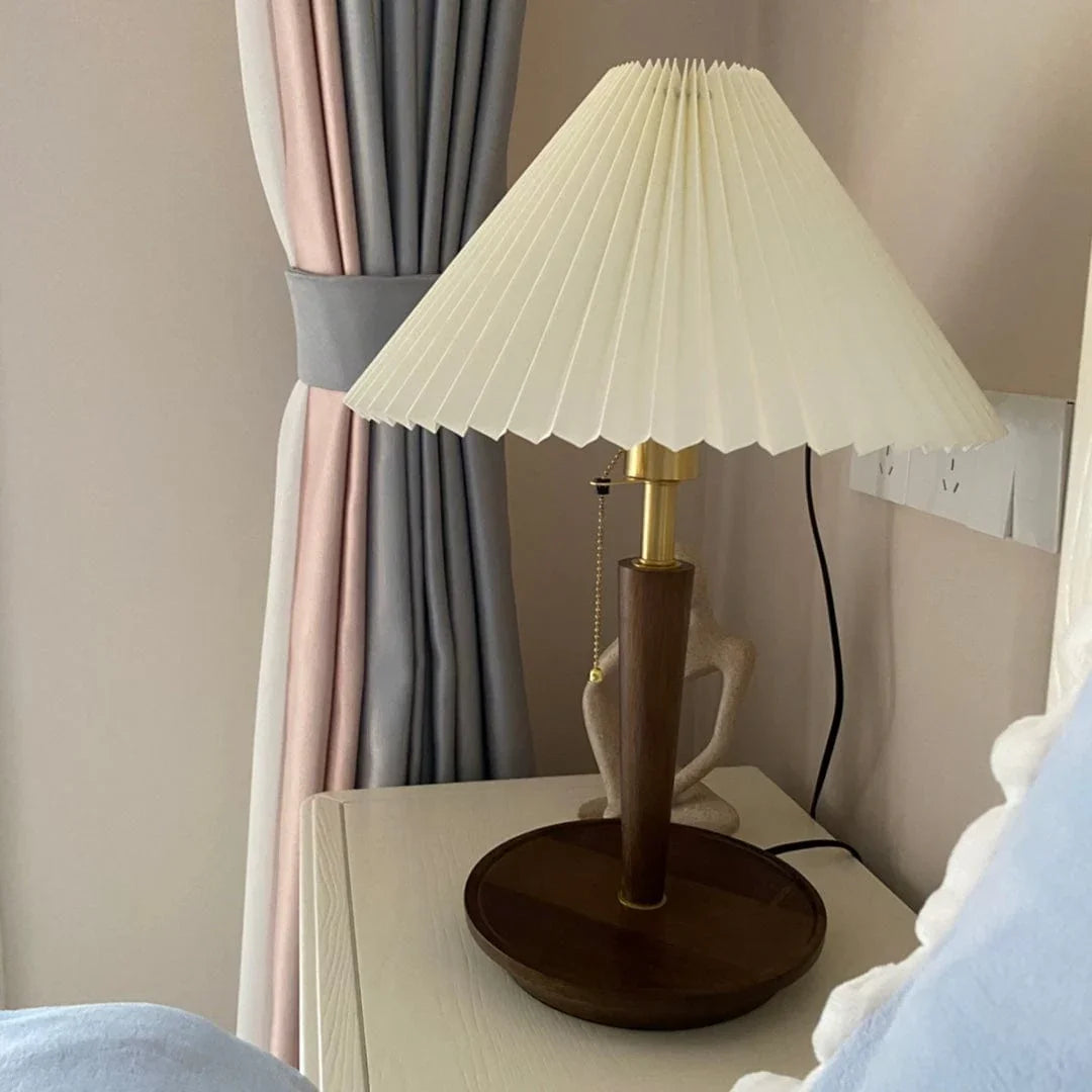 Metavaya Table lamp Pleated Table Lamp Buy Pleated Table Lamp Online in USA