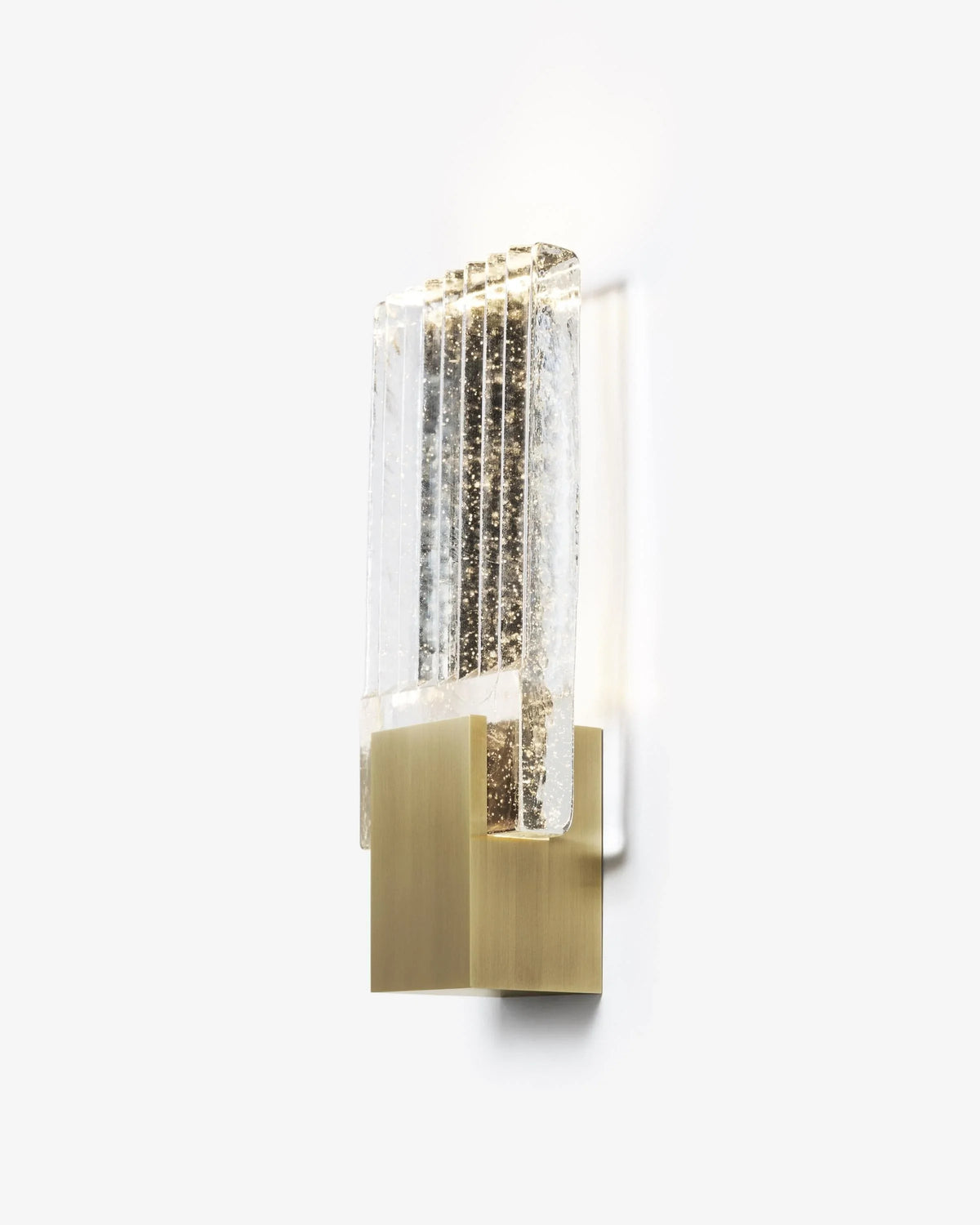 Metavaya Ceiling Lamp Pleated glass Sconce