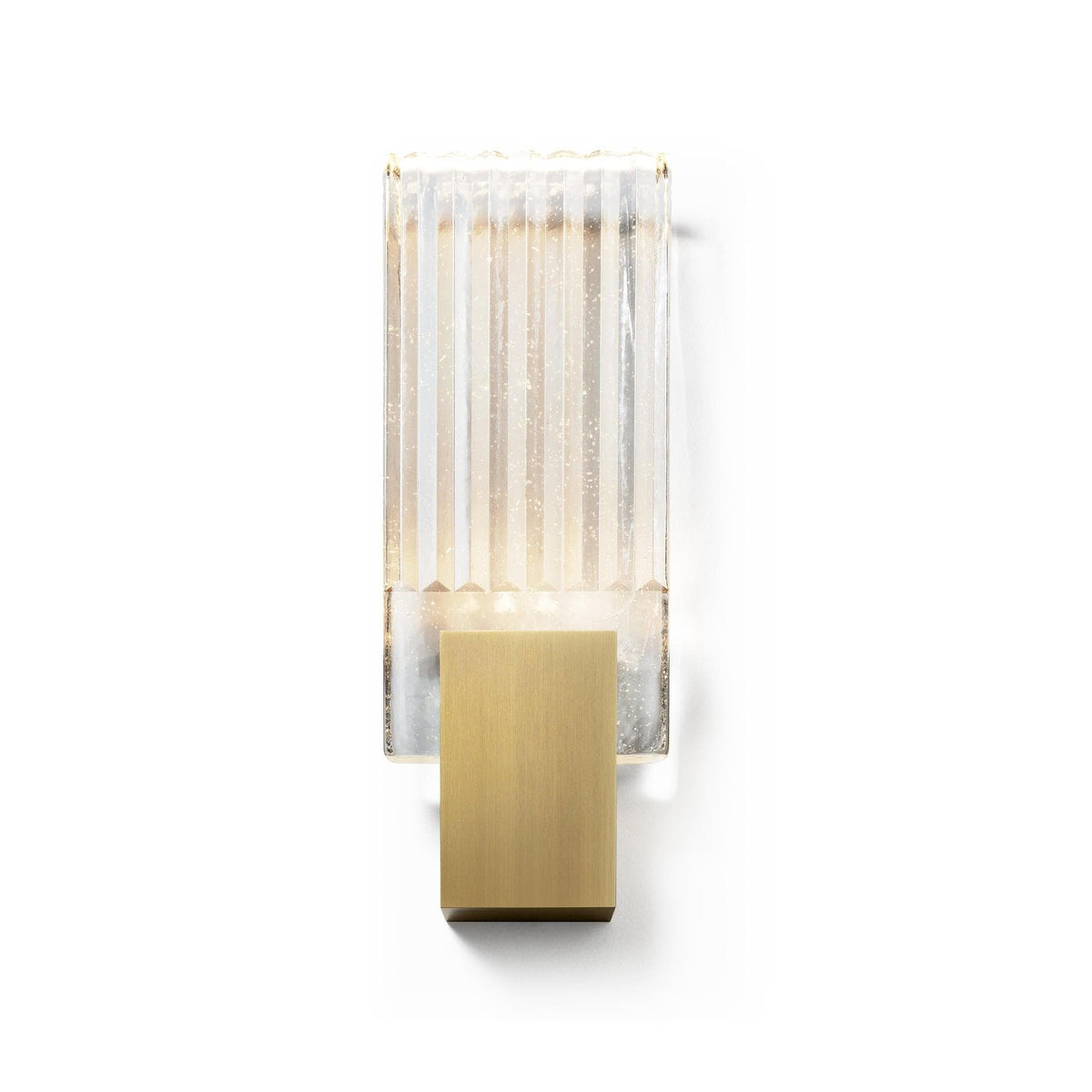 Pleated glass Sconce Metavaya