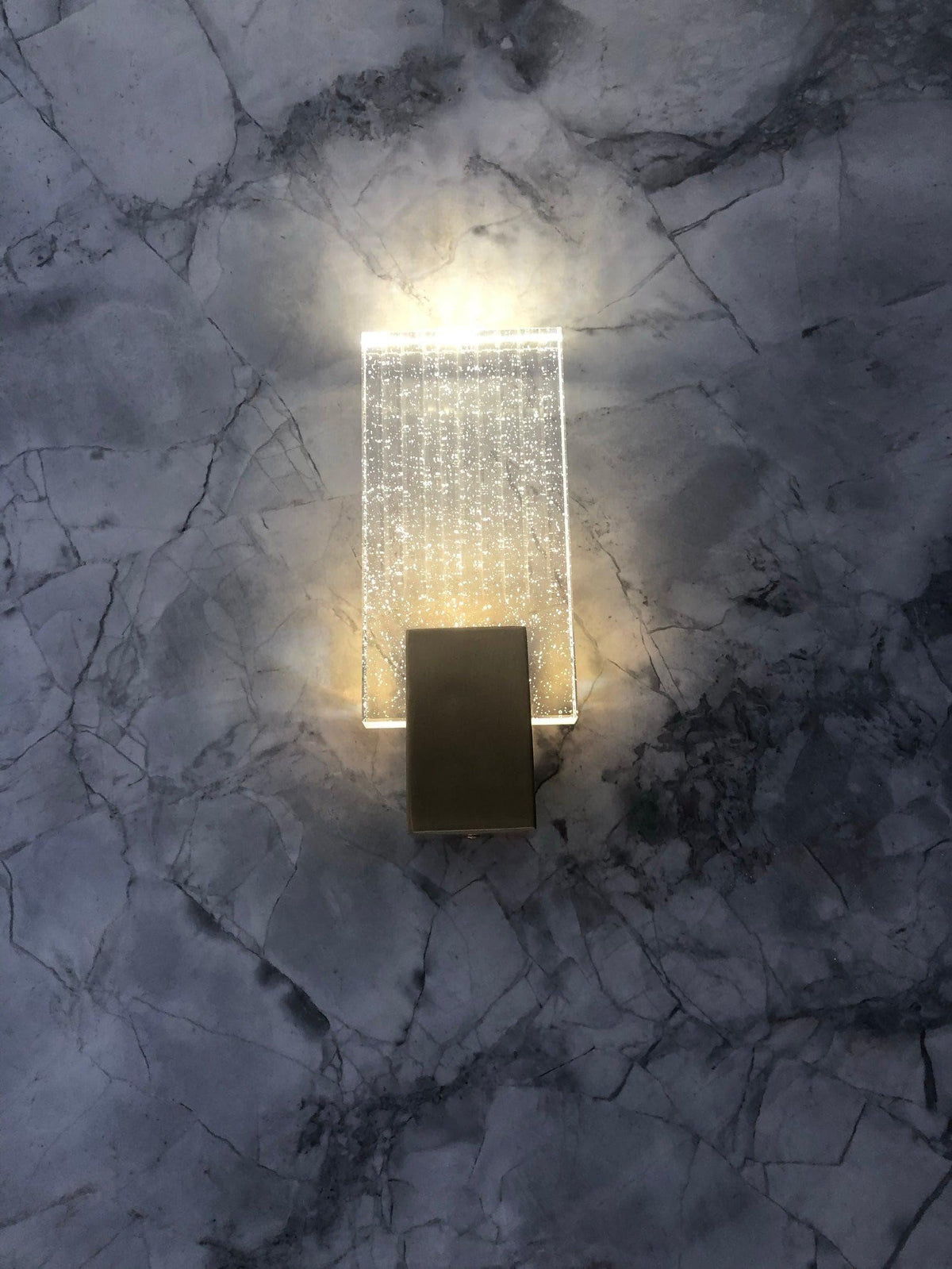 Metavaya Ceiling Lamp Pleated glass Sconce
