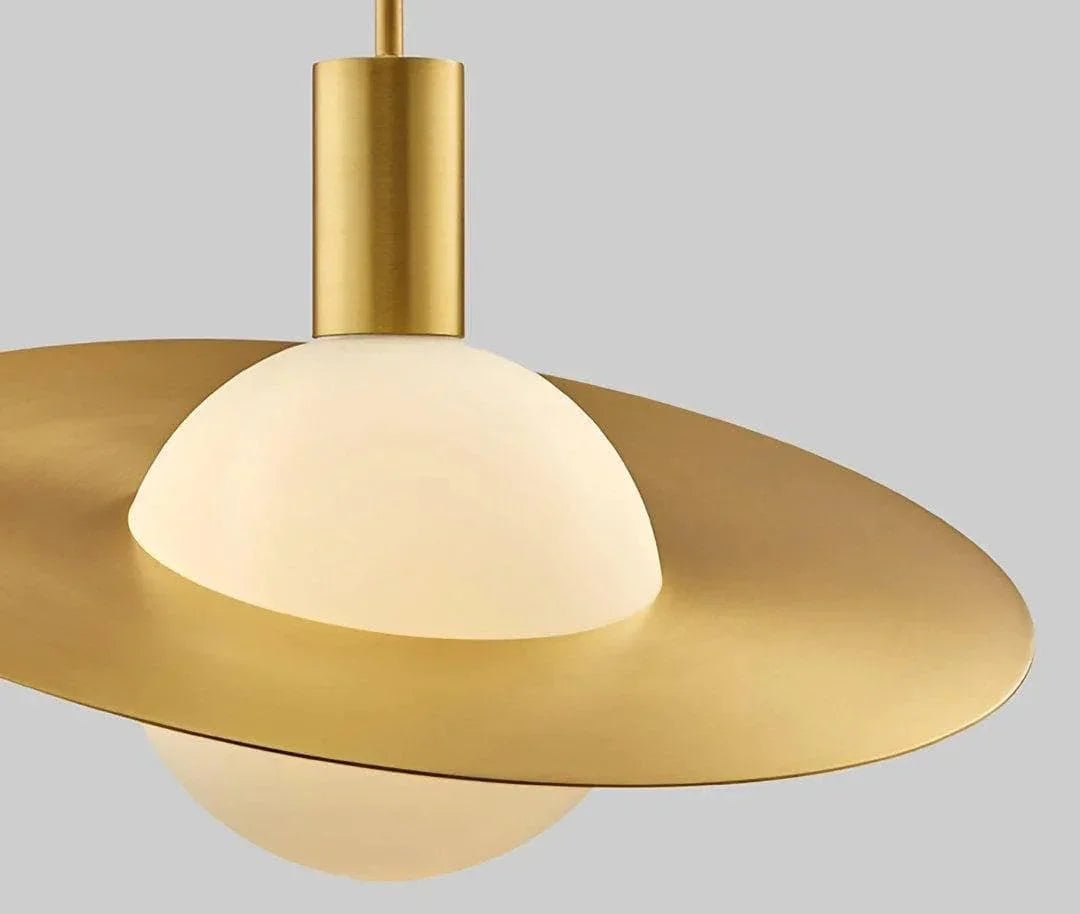 Metavaya Pendant light Dia 20cm x H 28cm / Brass Saturne Pendant Light 360192146918 M2022102603-1 Buy Saturne Pendant Light Online For Sale
