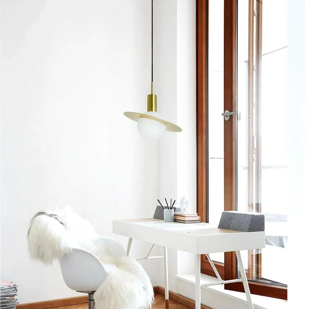 Metavaya Pendant light Dia 20cm x H 28cm / Brass Saturne Pendant Light 360192146918 M2022102603-1 Buy Saturne Pendant Light Online For Sale
