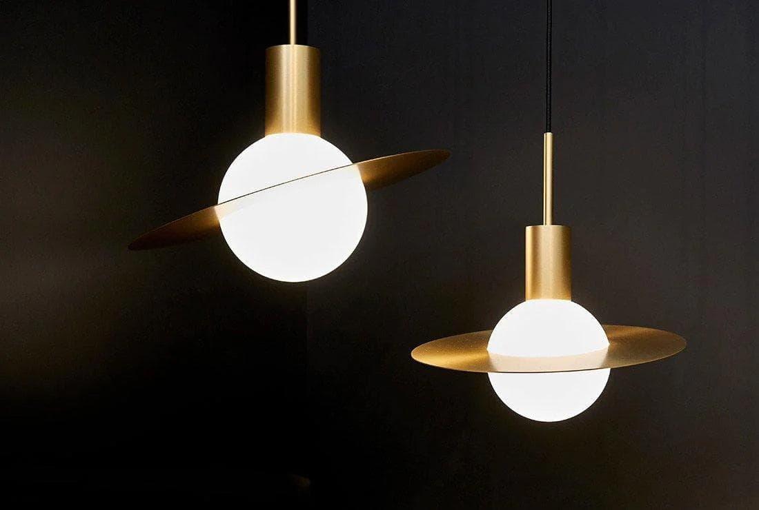 Metavaya Pendant light Dia 20cm x H 28cm / Brass Saturne Pendant Light 360192146918 M2022102603-1 Buy Saturne Pendant Light Online For Sale