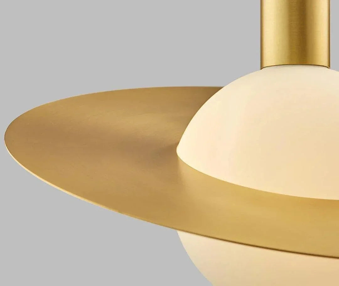 Metavaya Pendant light Dia 20cm x H 28cm / Brass Saturne Pendant Light 360192146918 M2022102603-1 Buy Saturne Pendant Light Online For Sale