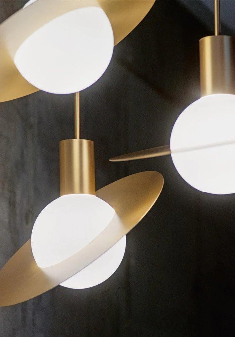 Metavaya Pendant light Dia 20cm x H 28cm / Brass Saturne Pendant Light 360192146918 M2022102603-1 Buy Saturne Pendant Light Online For Sale