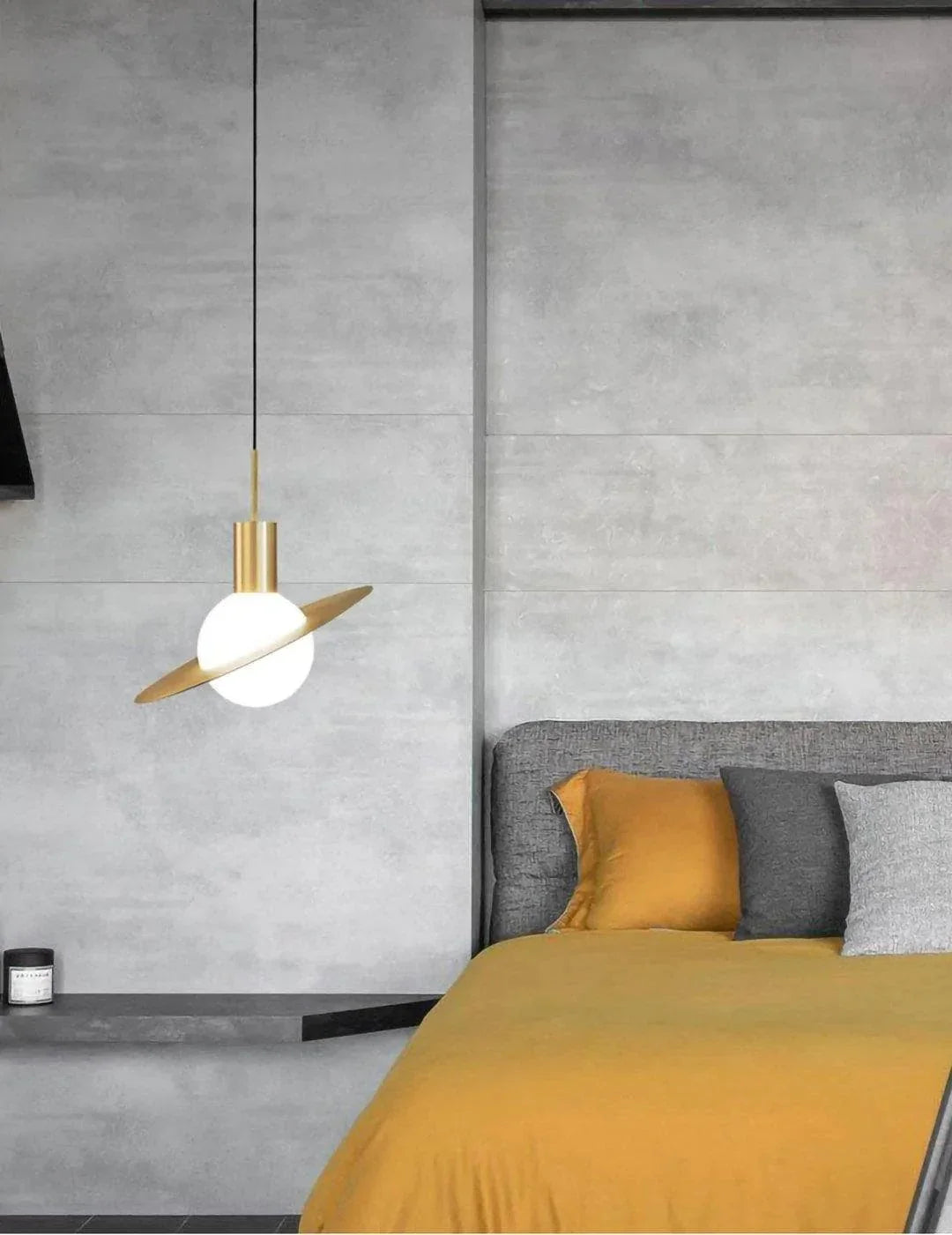 Metavaya Pendant light Dia 20cm x H 28cm / Brass Saturne Pendant Light 360192146918 M2022102603-1 Buy Saturne Pendant Light Online For Sale
