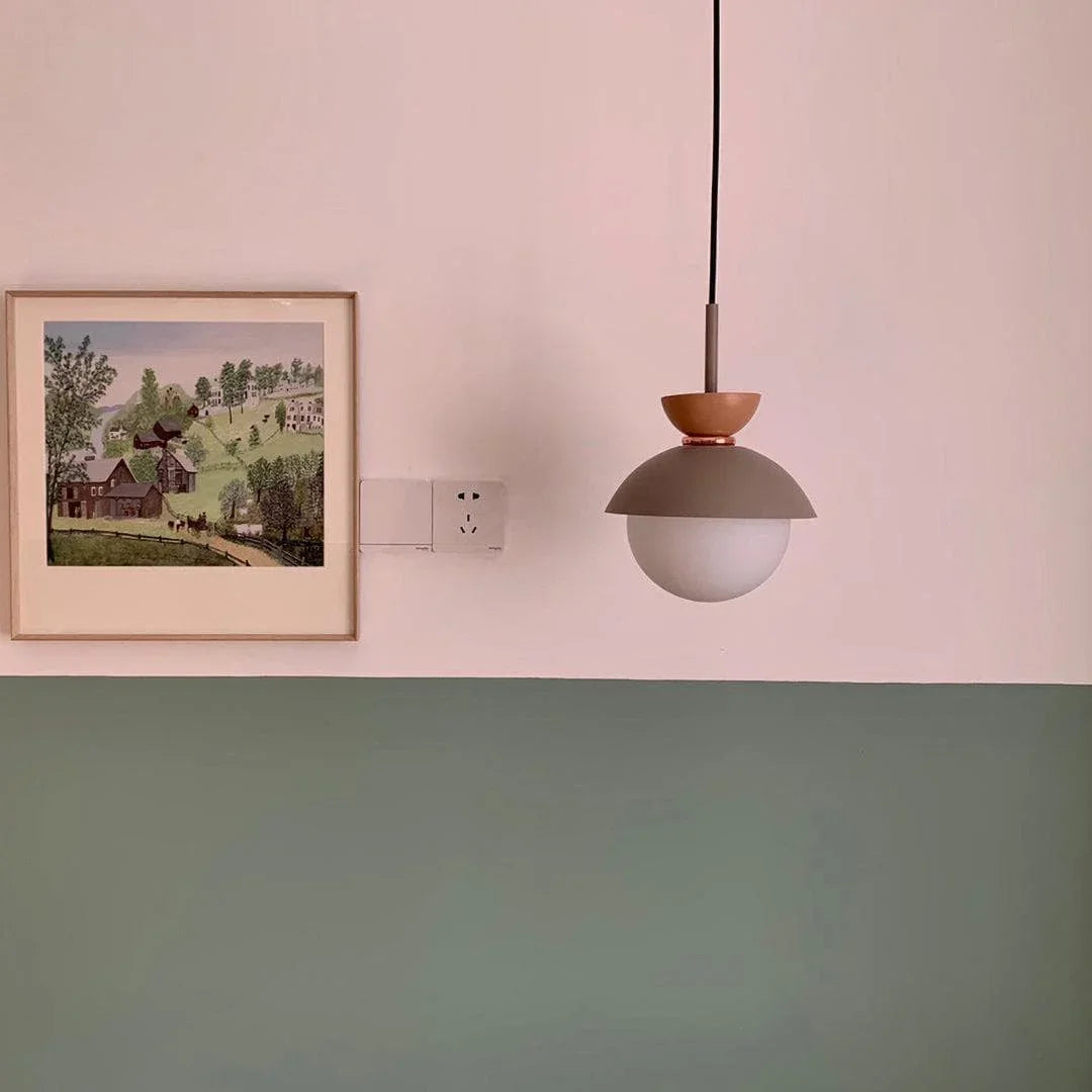 Metavaya Pendant light Dia 12cm x H 16cm / Pink+Light blue Savie Pendant Lamp 653733214758 M2021122001-4 Savie Pendant Lamps for Sale Online