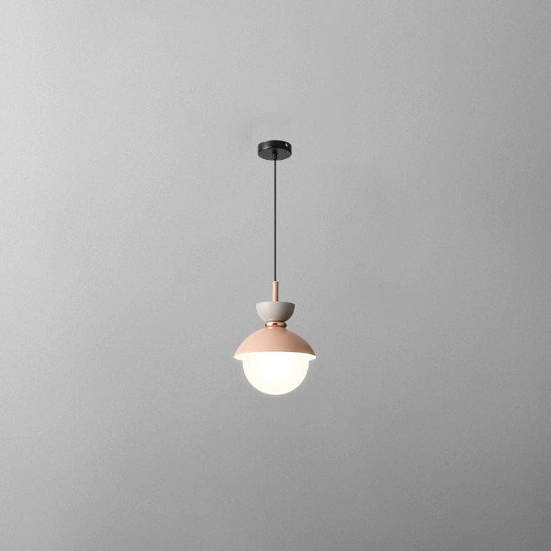 Metavaya Pendant light Dia 20cm x H 28cm / Gray+Pink Savie Pendant Lamp 653733214758 M2021122001-8 Savie Pendant Lamps for Sale Online
