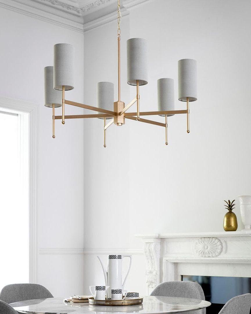 Metavaya Chandelier Silk Stem Chandelier
