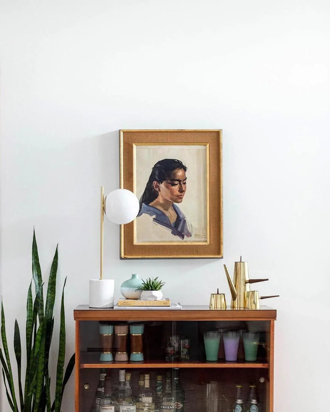 Metavaya Table lamp Sphere stem Table lamp