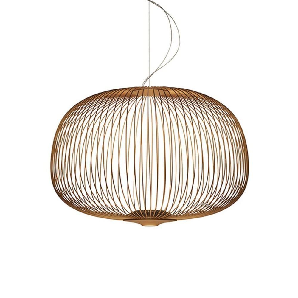Metavaya Chandelier Dia 62cm x H 42cm / Copper / Warm White Spokes Suspension Lamp 323232415986 D-202112100001-21