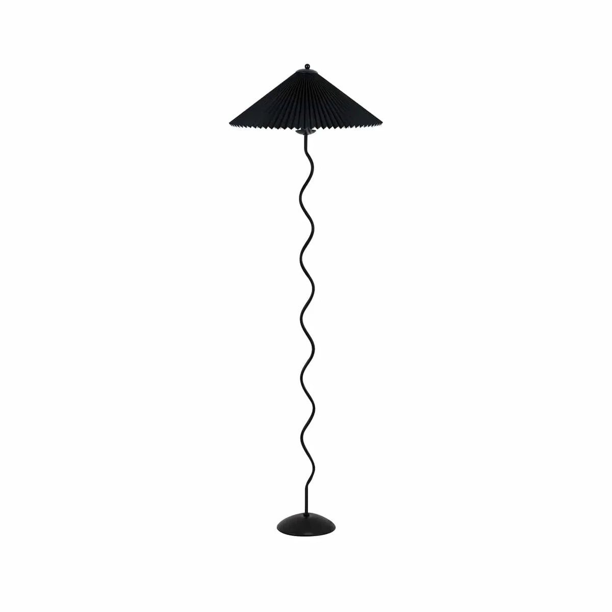 Metavaya Floor lamp Dia 43cm x H 150cm / Black / US plug Squiggle Floor Lamp 323232418246 M2022100601-13 Buy Squiggle Lamp Base Online