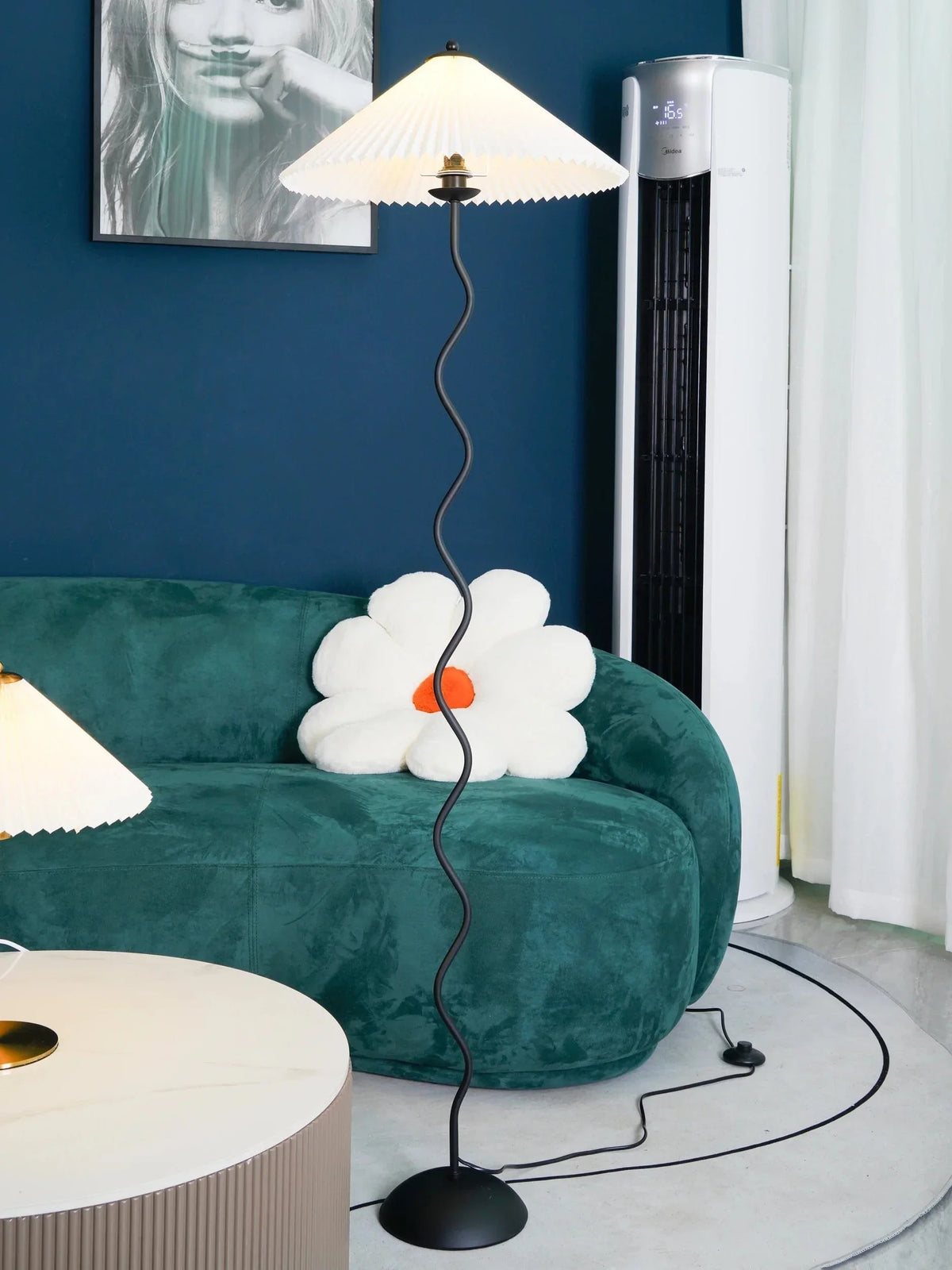 Metavaya Floor lamp Squiggle Floor Lamp Buy Squiggle Lamp Base Online