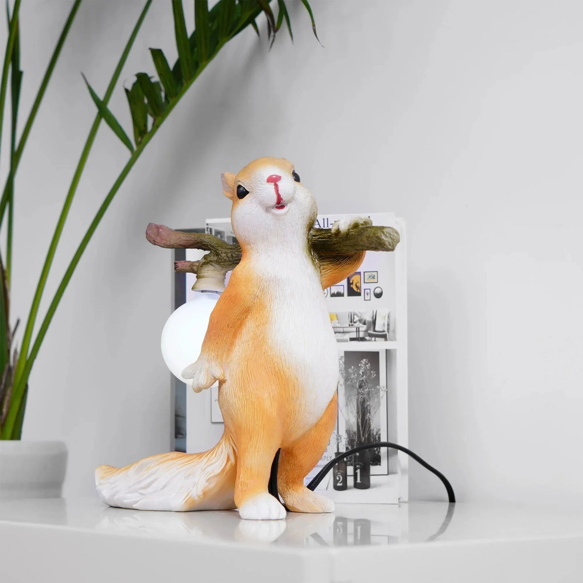 Metavaya Table lamp Squirrel Table Lamp Purchase Squirrel Table Lamp Online
