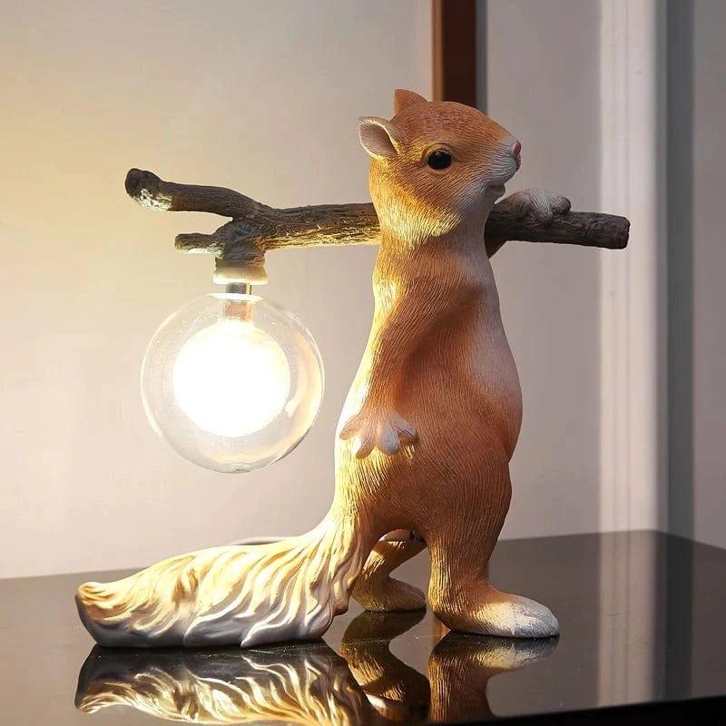 Metavaya Table lamp Squirrel Table Lamp Purchase Squirrel Table Lamp Online