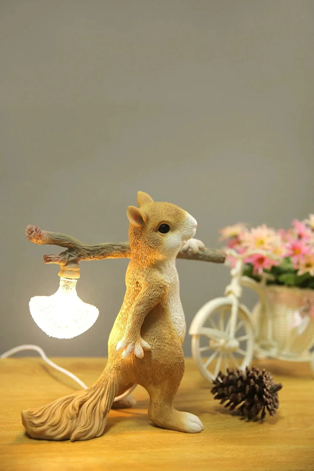 Metavaya Table lamp Squirrel Table Lamp Purchase Squirrel Table Lamp Online