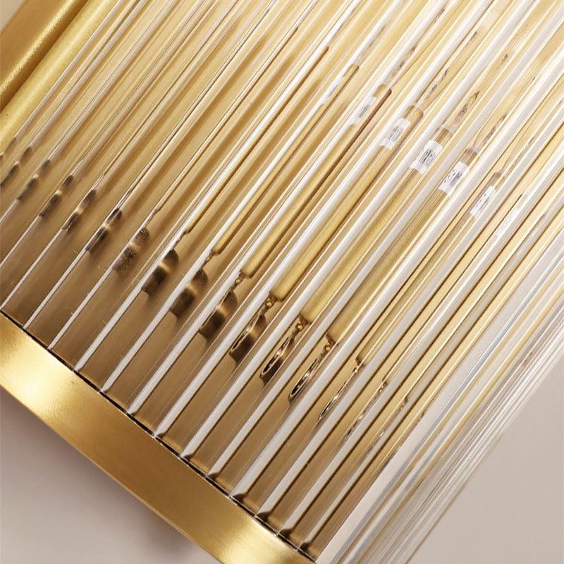 Metavaya Wall lamp Striped Glass Sconce