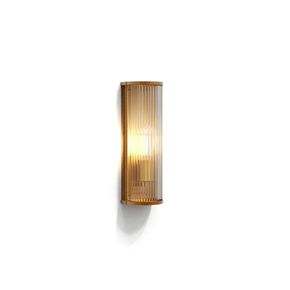 Metavaya Wall lamp Striped Glass Sconce