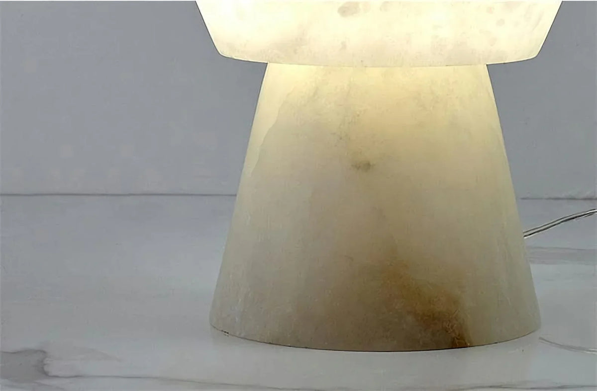 Metavaya Table lamp Tambourine Shape Cloud Stone Table Lamp Tambourine Shape Cloud Stone Table Lamp