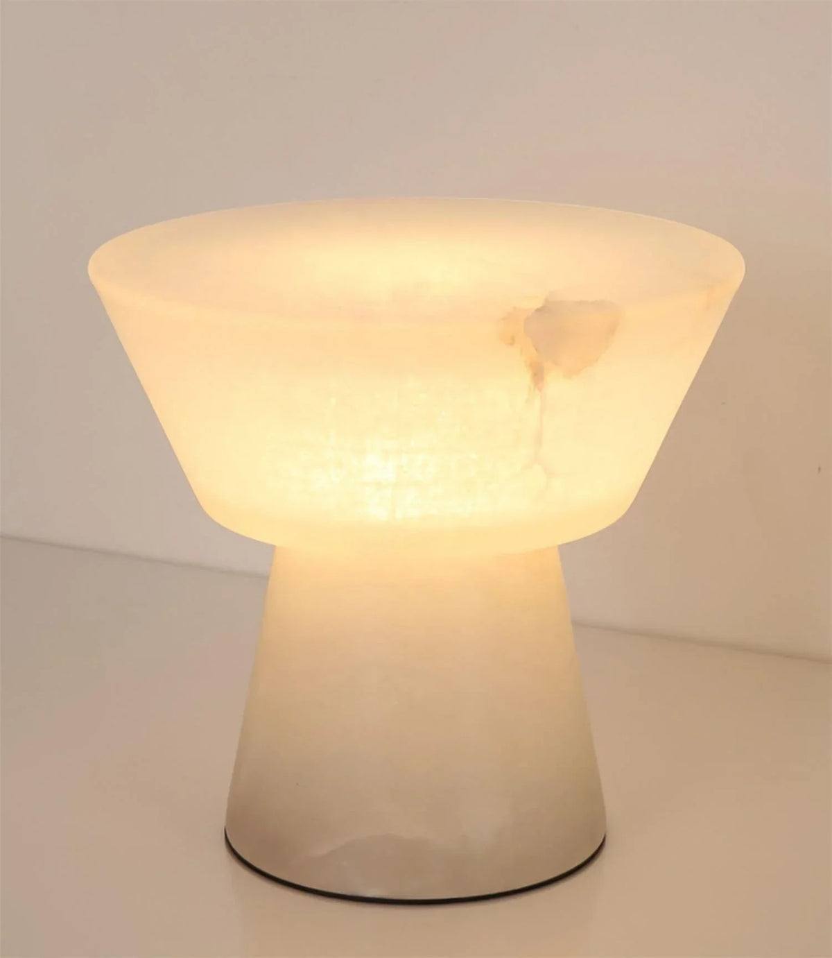 Metavaya Table lamp Tambourine Shape Cloud Stone Table Lamp Tambourine Shape Cloud Stone Table Lamp