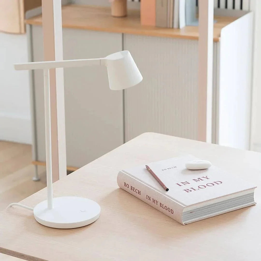 Metavaya Table lamp Dia 29cm X H 40cm / White / US plug Tip Table Lamp 360192149247 M2022112102-5