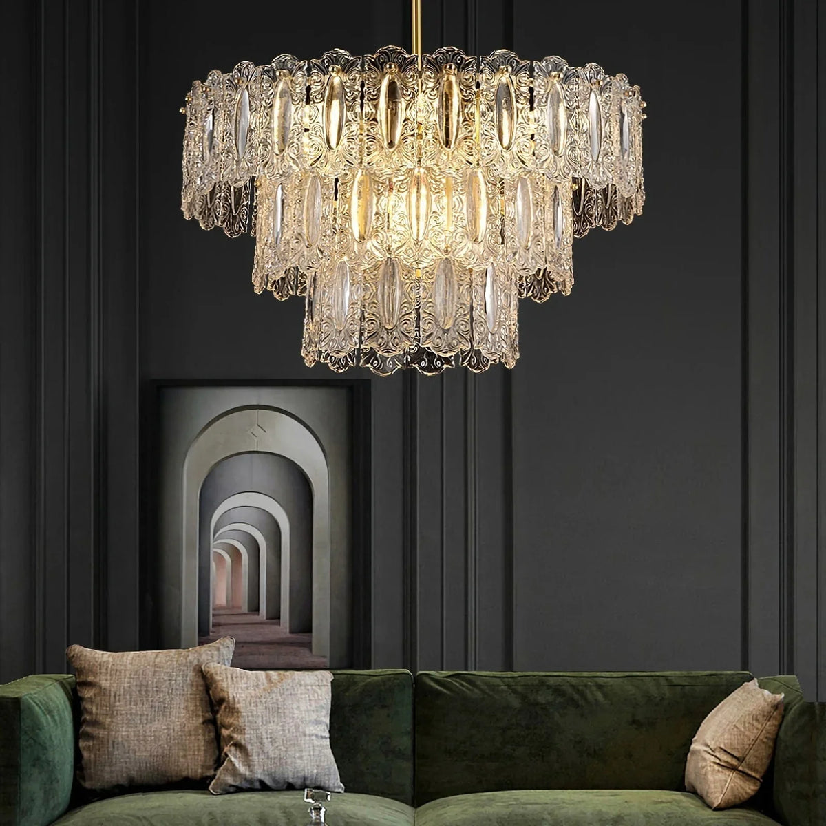 Metavaya Chandelier Vienna Chandelier Vienna Chandelier | Vienna Full Spectrum Chandelier
