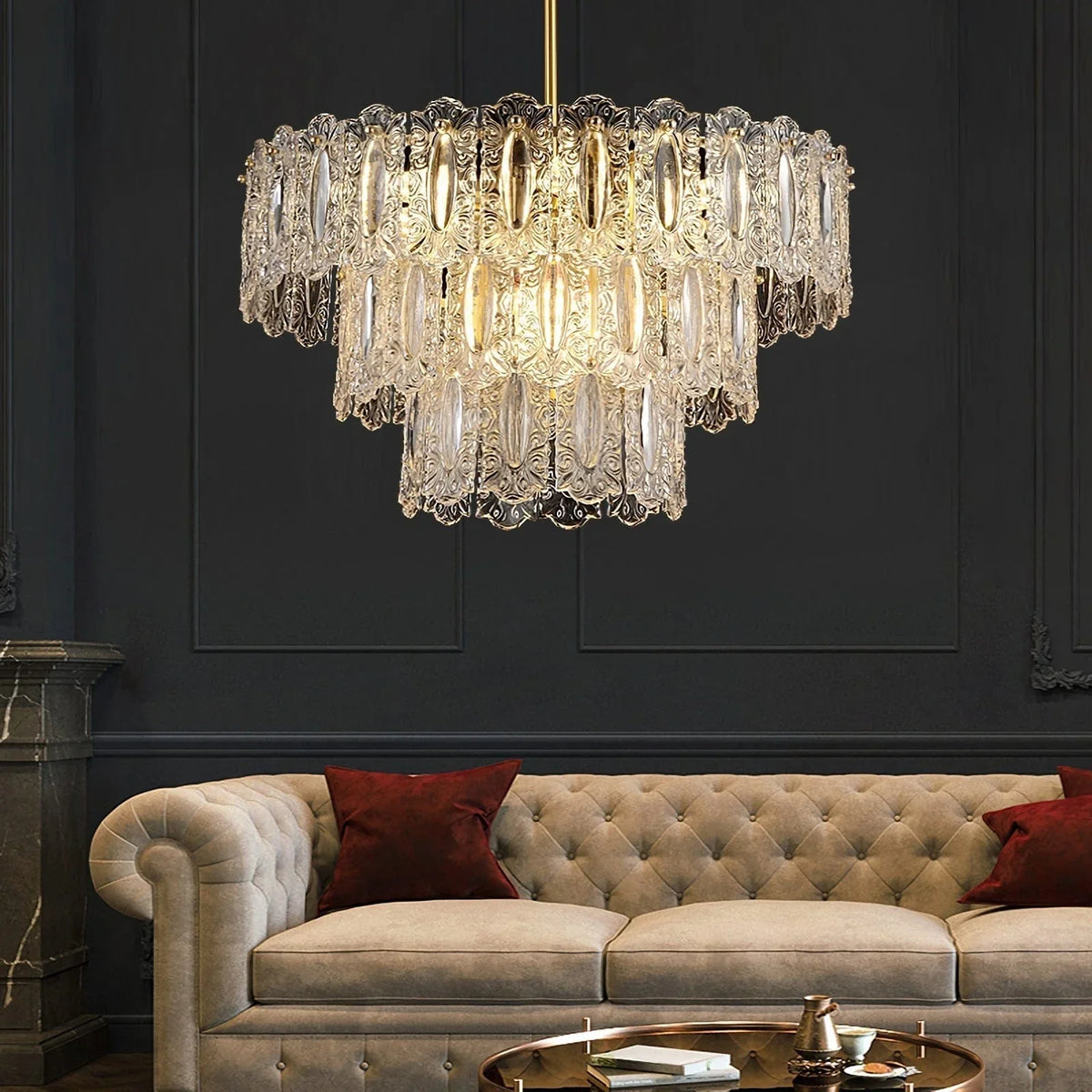 Metavaya Chandelier Vienna Chandelier Vienna Chandelier | Vienna Full Spectrum Chandelier