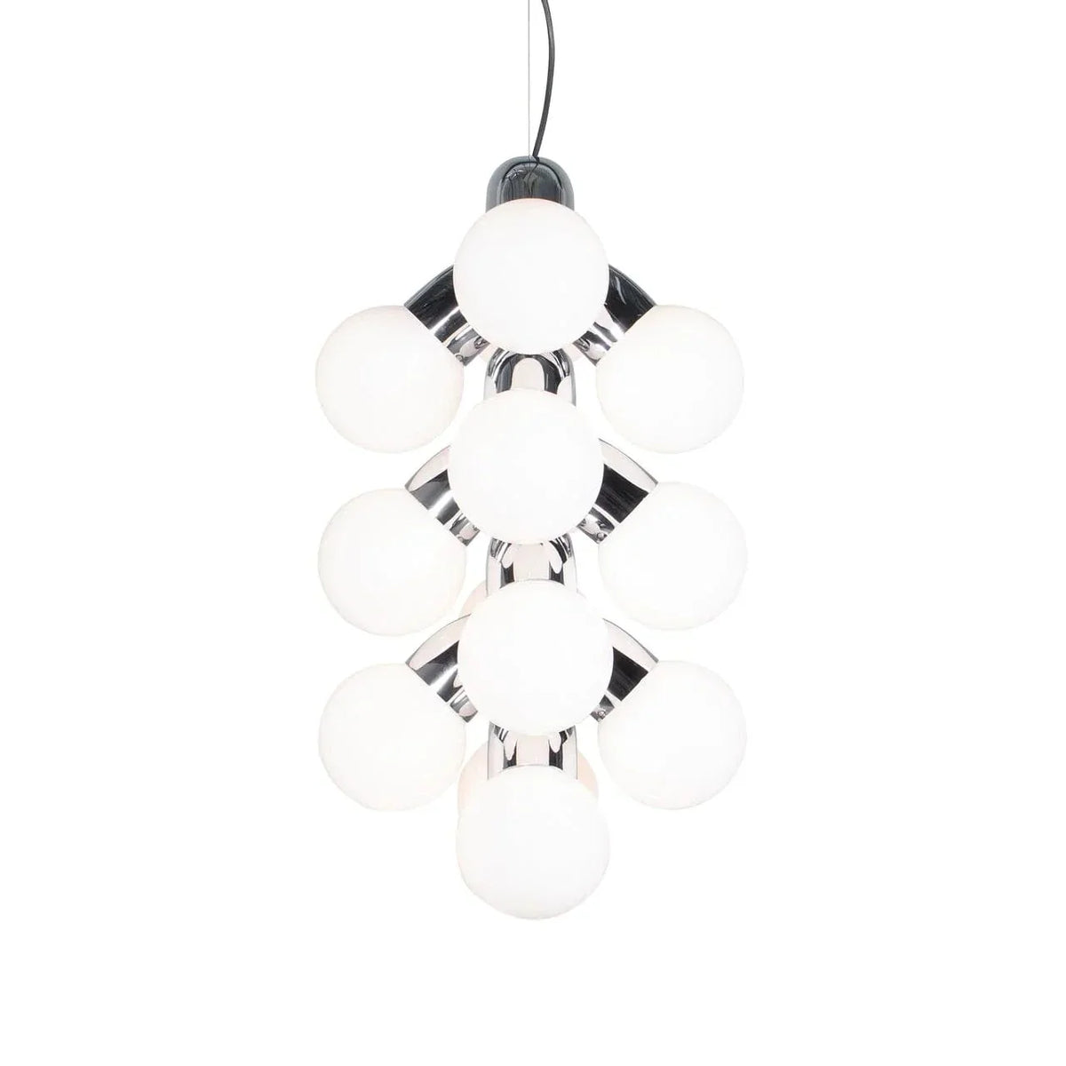 Metavaya Pendant lamp 10heads: Dia 30cm X H 38cm / Chrome Vine Pendant Lamp 722706697321 M2022090402-4 Vine Pendant Lamp & Lights for Sale