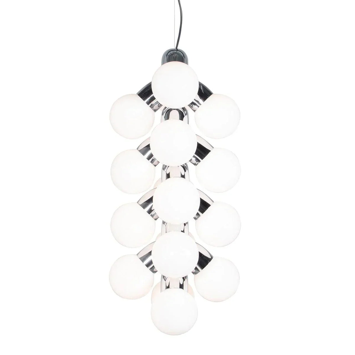 Metavaya Pendant lamp 12heads: Dia 30cm X H 44cm / Chrome Vine Pendant Lamp 722706697321 M2022090402-5 Vine Pendant Lamp & Lights for Sale