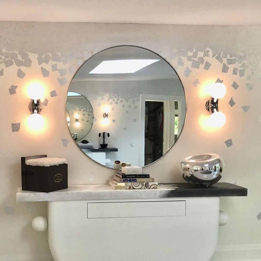 Metavaya Wall lamp Dia 20cm x H 30cm *2 / Chrome Vine Wall Lamp 722706697338 M2022090401-2 Vine Wall Lamp for Sale
