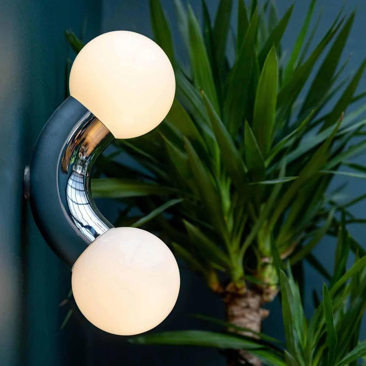 Metavaya Wall lamp Dia 20cm x H 30cm / Chrome Vine Wall Lamp 722706697338 M2022090401-1 Vine Wall Lamp for Sale
