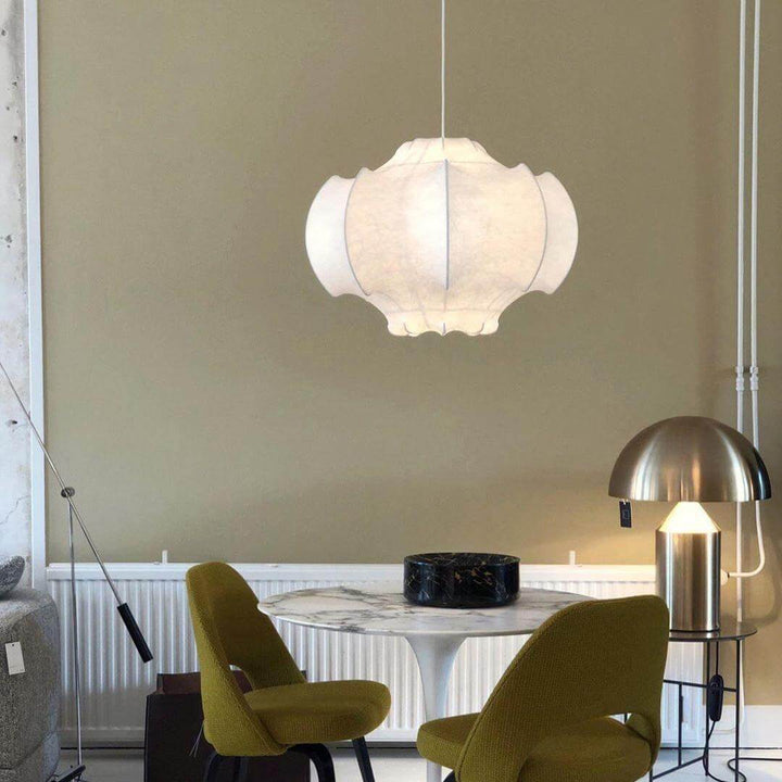 Metavaya Pendant lamp Dia 68cm x H 49cm / ∅ 26.8″ x H 19.3″ / White Viscontea Suspension Lamp 6938617818531 M2023120610-1 Viscontea Suspension Lamp Sale