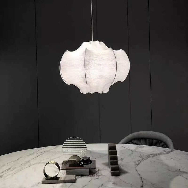 Metavaya Pendant lamp Dia 68cm x H 49cm / ∅ 26.8″ x H 19.3″ / White Viscontea Suspension Lamp 6938617818531 M2023120610-1 Viscontea Suspension Lamp Sale