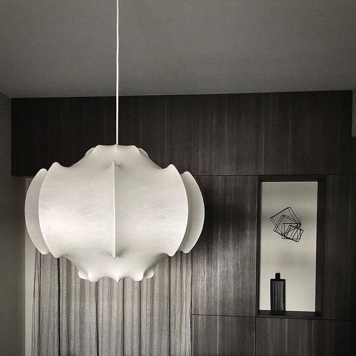 Metavaya Pendant lamp Dia 68cm x H 49cm / ∅ 26.8″ x H 19.3″ / White Viscontea Suspension Lamp 6938617818531 M2023120610-1 Viscontea Suspension Lamp Sale