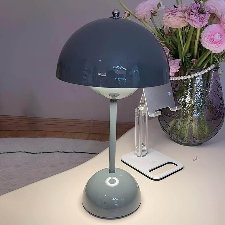 Metavaya Table lamp Semi-Circle Bedroom Table Lamp Portable