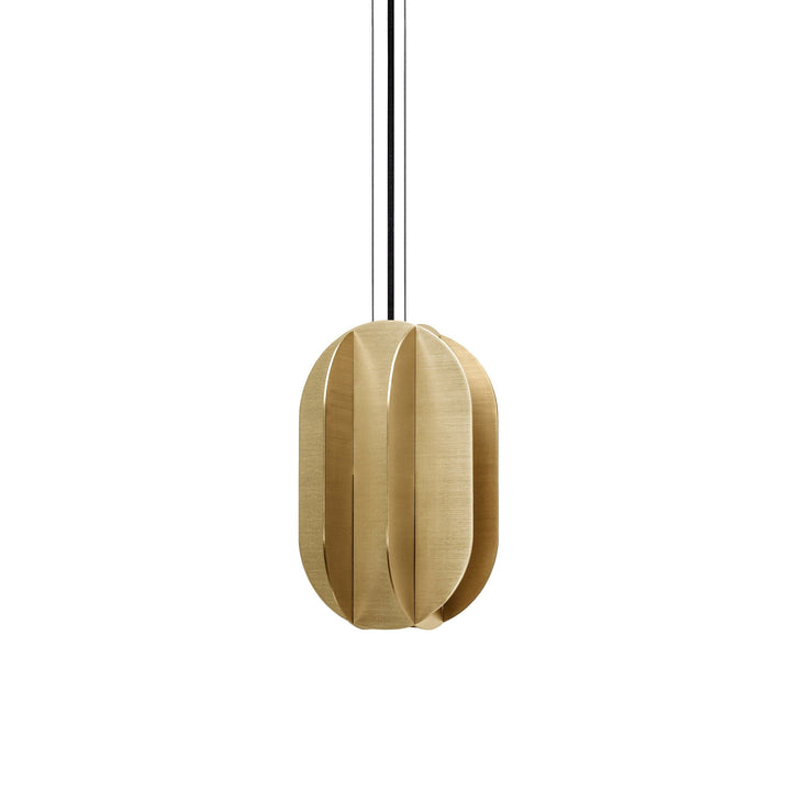 Metavaya Pendant lamp Dia 15cm x H 24cm / ∅ 5.9″ x H 9.4″ / Brass EL Pendant Lamp 662668885544 M202404201-2 EL Brass Pendant Lamp - Buy online