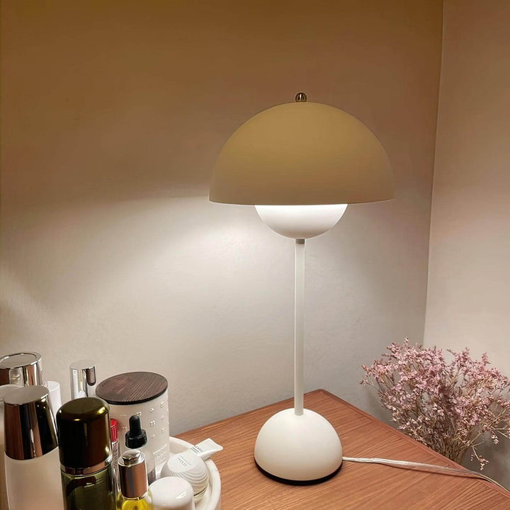 Metavaya Table lamp Semi-Circle Bedroom Table Lamp Portable