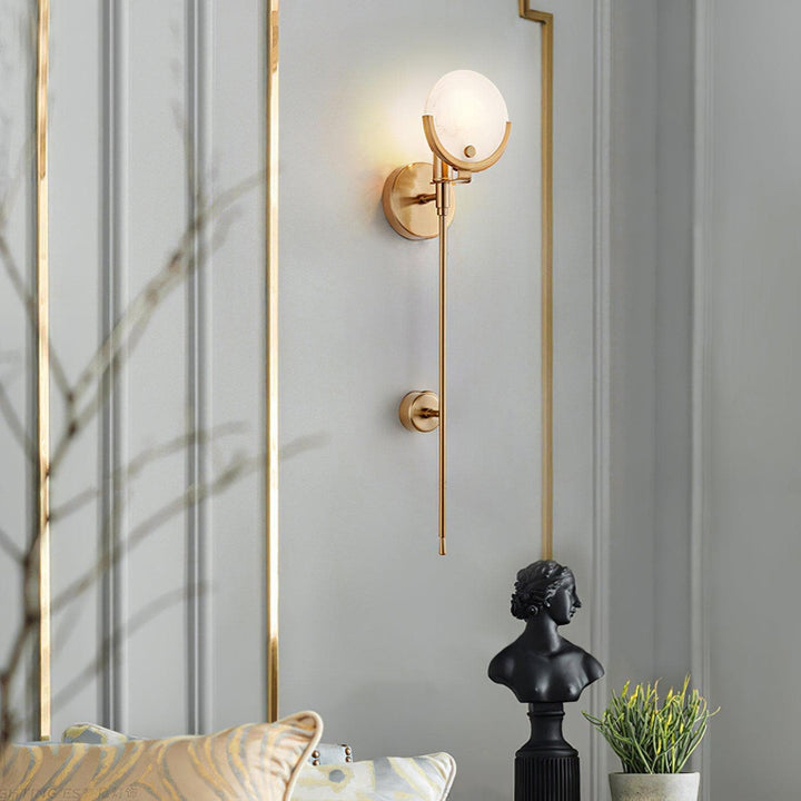 Metavaya Wall Lamp Ava Brass Wall Lamp