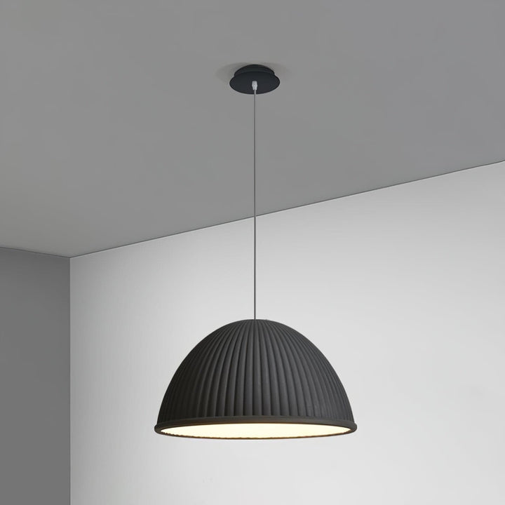 Metavaya Pendant lamp Dia 32cm x H 20cm / ∅ 12.5" x H 7.8" / Black Bell Pendant lamp 6938617817244 M2023113001-5