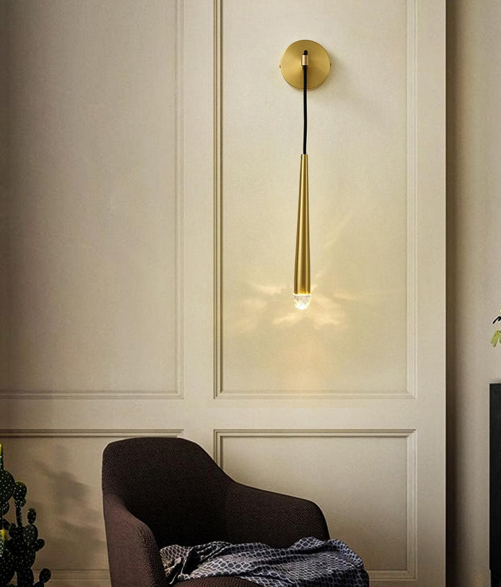 Metavaya Wall lamp Brass Spinal Tube Wall Lamp