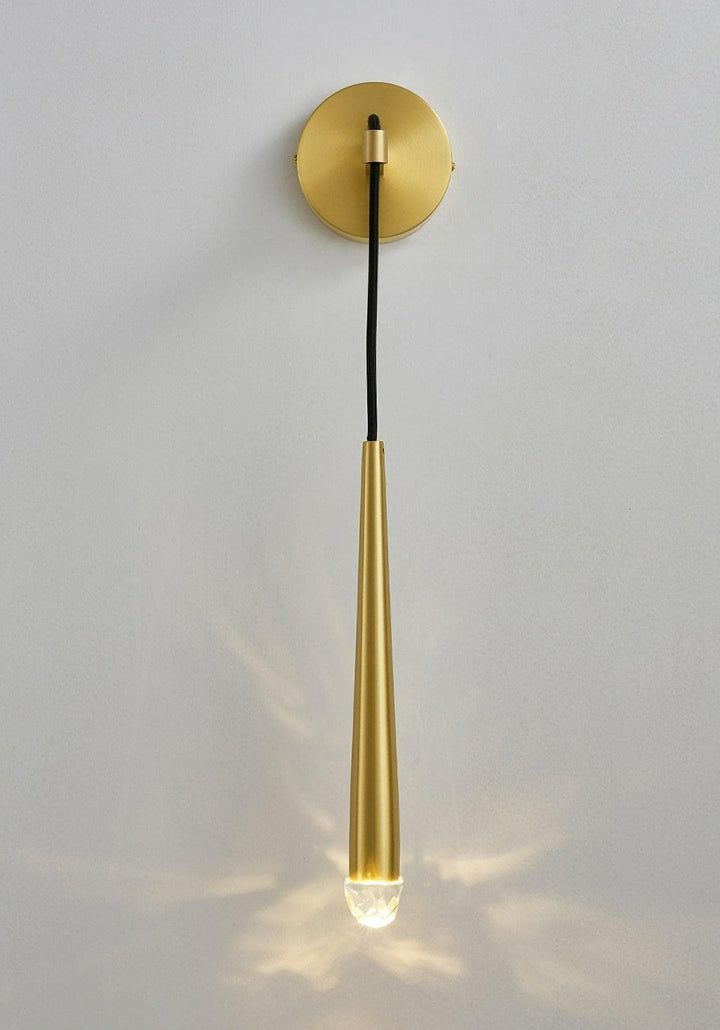 Metavaya Wall lamp Brass Spinal Tube Wall Lamp