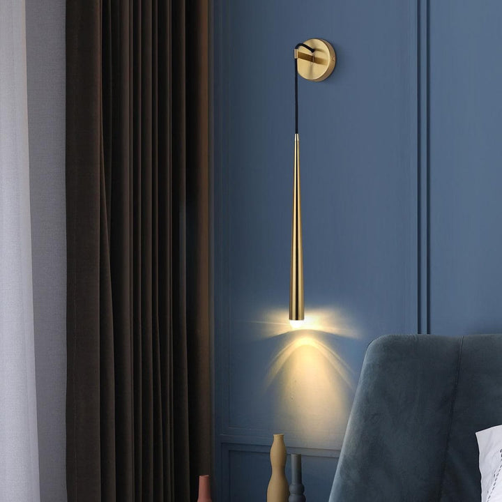 Metavaya Wall lamp Brass Spinal Tube Wall Lamp