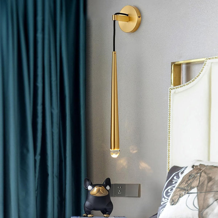 Metavaya Wall lamp Brass Spinal Tube Wall Lamp